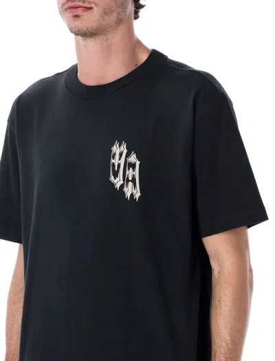 Rvca Skull-graphic T-shirt In Black