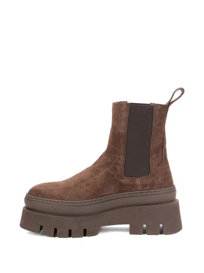 Copenhagen Suede Chelsea Boot In Brown