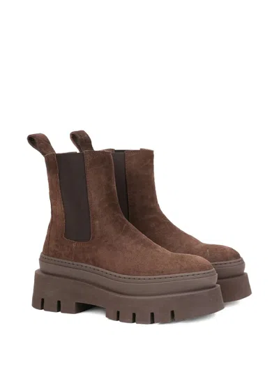 Copenhagen Suede Chelsea Boot In Brown