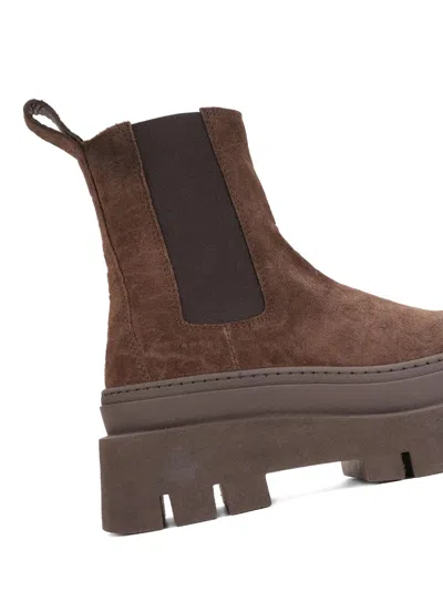 Copenhagen Suede Chelsea Boot In Brown
