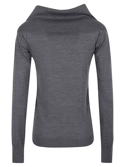 Stella Mccartney Light Wool Jumper In Gray