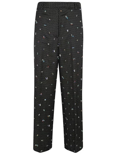 Dries Van Noten Wide Leg In Black