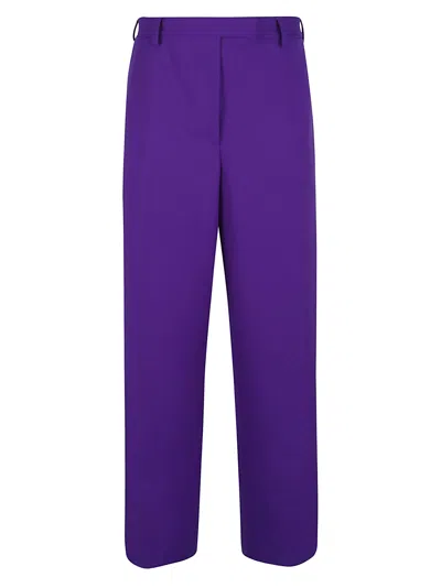 Dries Van Noten Wide Leg In Purple