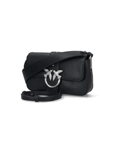 Pinko Mini Shoulder Bag Love One In Black