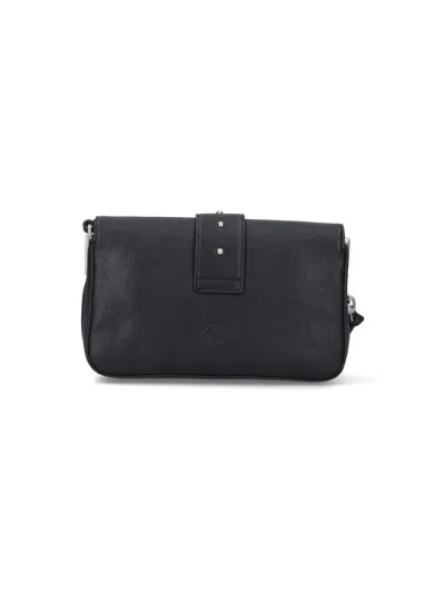 Pinko Mini Shoulder Bag Love One In Black