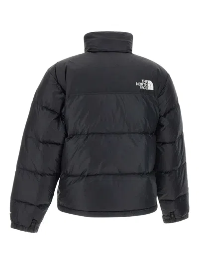 The North Face Retro 1996 Nuptse High Collar Jacket In Black