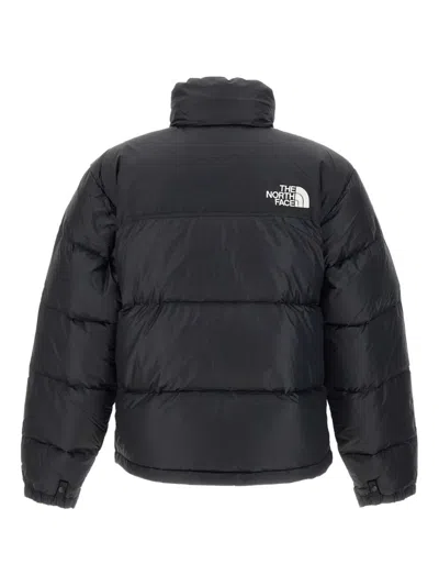 The North Face Retro 1996 Nuptse High Collar Jacket In Black