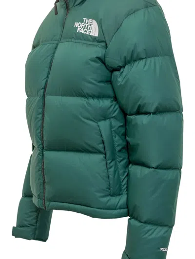 The North Face 1996 Vintage Nuptse Outerwear Jacket In Green