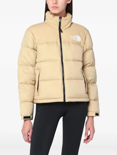 The North Face Retro Puffer Down Jacket 1996 Model In Brown