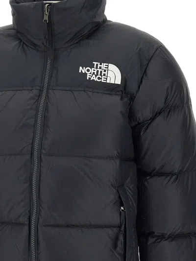 The North Face Nuptse Water Repellent 700 Fill Power Down Short Puffer Jacket In Black