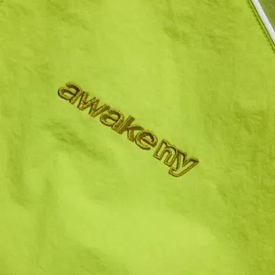 Awake Ny Quarter-zip Track Jacket In Green
