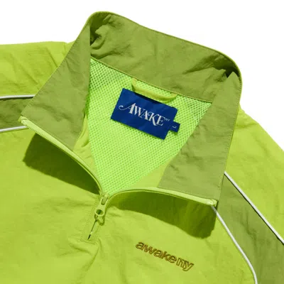 Awake Ny Quarter-zip Track Jacket In Green