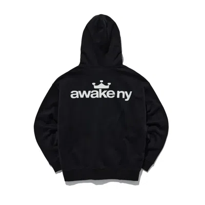 Awake Ny Hooded Sweatshirt Featuring Logo Design In Black