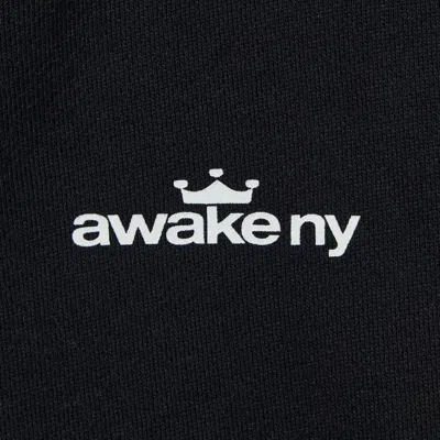 Awake Ny Hooded Sweatshirt Featuring Logo Design In Black