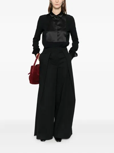 Pt Torino Long-sleeve Shirt In Black