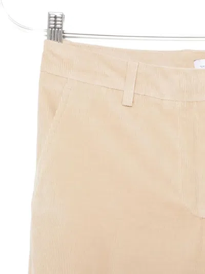 Pt Torino Corduroy Trousers In Neutral