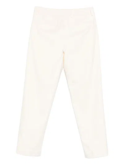 Pt Torino Cotton Trousers In Brown