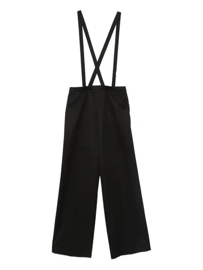 Pt Torino Pleated Trousers In Black