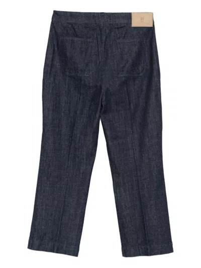 Pt Torino Patch Trousers In Blue