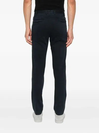 Pt Torino Straight Leg Trousers Featuring Pockets In Blue