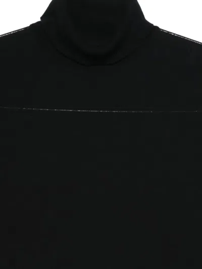 John Smedley Hawley Halterneck Sweater In Black