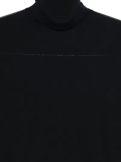 John Smedley Hawley Halterneck Sweater In Black