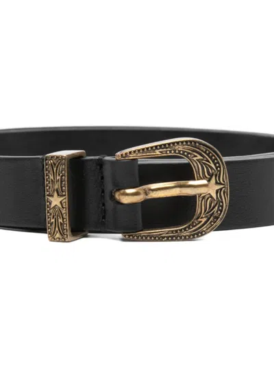Dondup Belt In Black