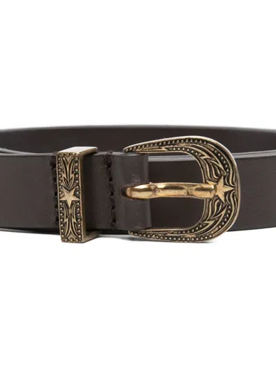 Dondup Belt In Black