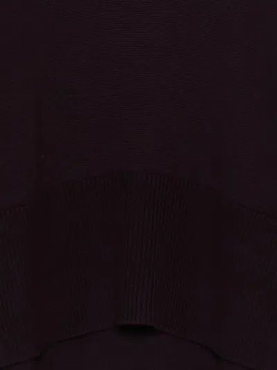 Dondup Halterneck Ribbed Sweater In Black