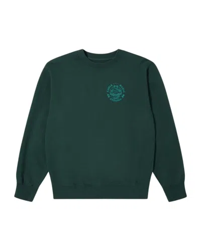 Edwin Music Channel Sweatshirt In Green
