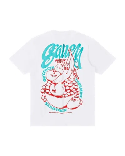 Edwin Fruits Of Love Ts In White