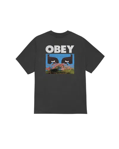 Obey In A Different Place Tee In Black