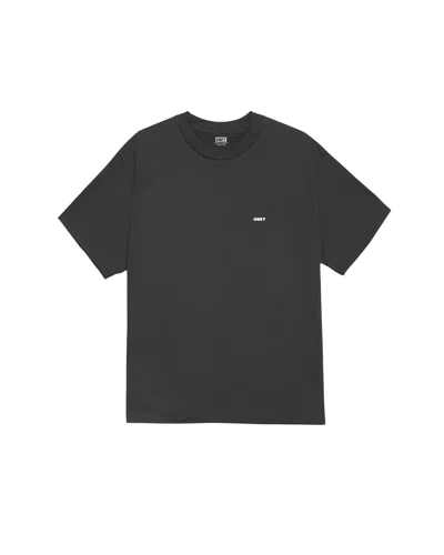 Obey High Quality Amplification Tee In Black