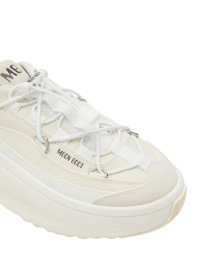 Moon Boot Women White Logo Sneakers, 3 Luxury Boots For Women Darveys In White