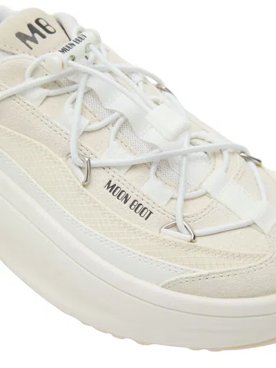 Moon Boot Women White Logo Sneakers, 3 Luxury Boots For Women Darveys In White