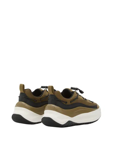 Moon Boot Moon247 Xlace Sneakers In Green