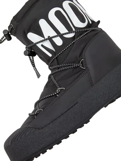 Moon Boot Mb Mtrack Polar Nylon In Black