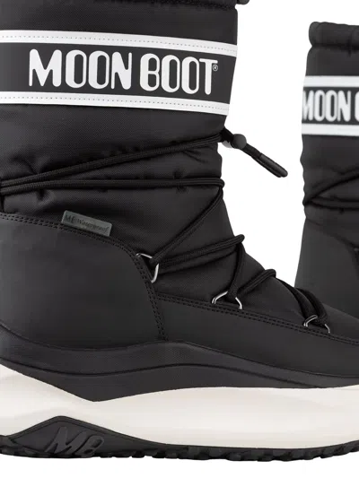 Moon Boot Sneakers Moon247 Polar Nero In Black