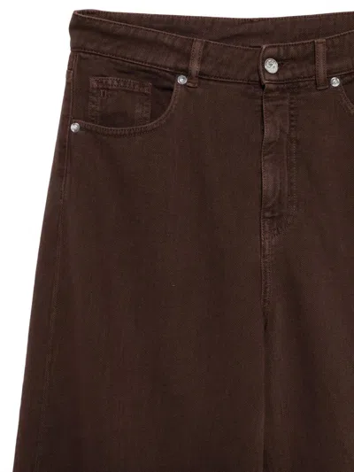 Nine In The Morning Audrey Palace High Waist T.v. In Brown