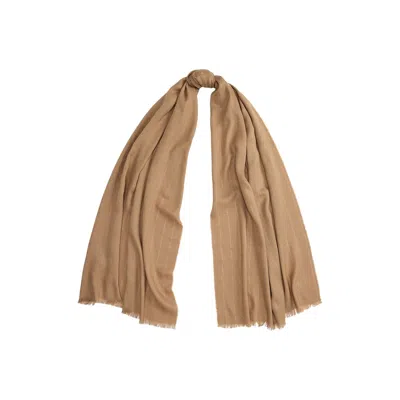 Ralph Lauren Lghtwght Shn Scarf Square In Brown