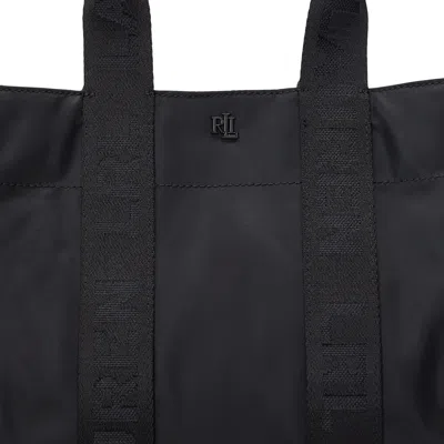 Ralph Lauren Stevie Sm Tt Tote Small In Black