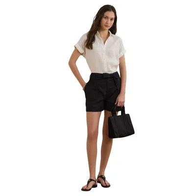 Ralph Lauren Stevie Sm Tt Tote Small In Black