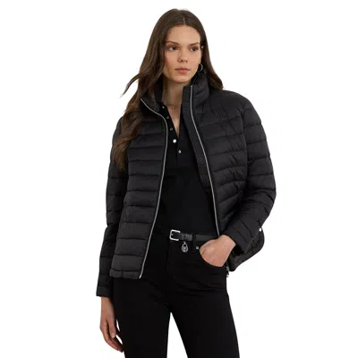 Ralph Lauren Rc Ny Pf 24 Insulated Coat In Black