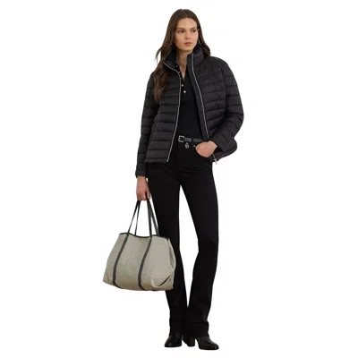 Ralph Lauren Rc Ny Pf 24 Insulated Coat In Black