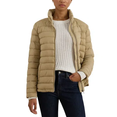 Ralph Lauren Rc Ny Pf 24 Insulated Coat In Gold