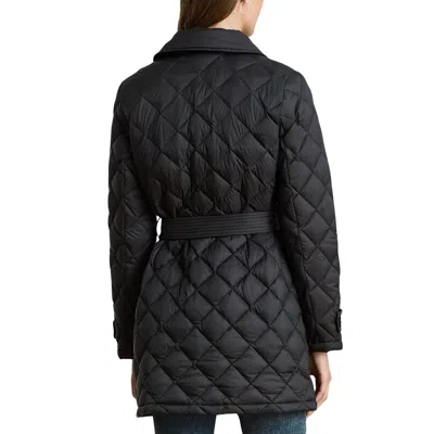 Ralph Lauren Bl Sf Pf 32 Insulated Coat In Black