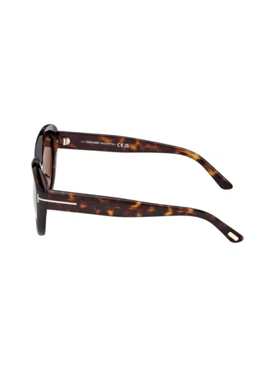 Tom Ford Tf 1316 Stacy Sunglasses In Brown
