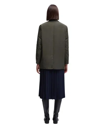 Aspesi Korine Technical Fabric Jacket In Green