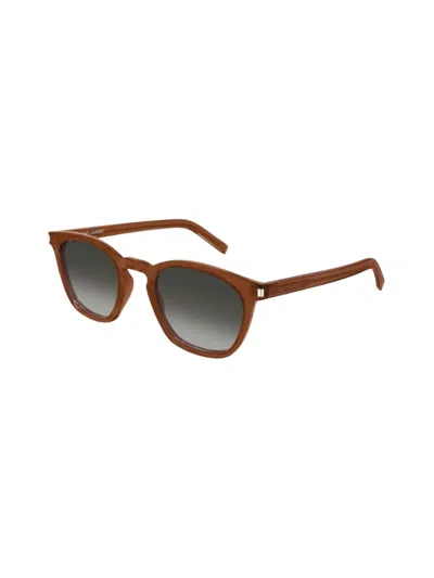 Saint Laurent Eyewear Sunglasses In Brown