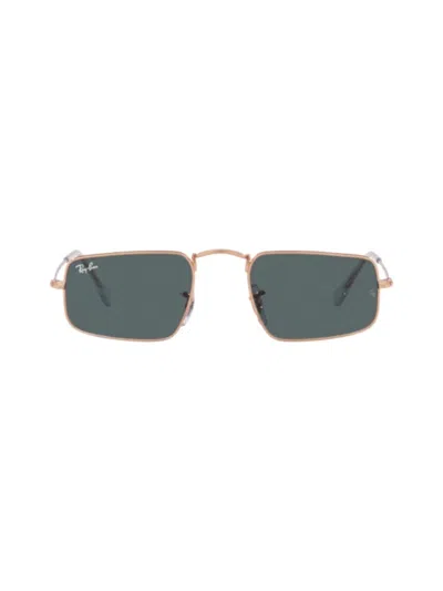 Ray Ban Rb3957 Julie - Rose Gold 9202/r5 Sunglasses In Gold